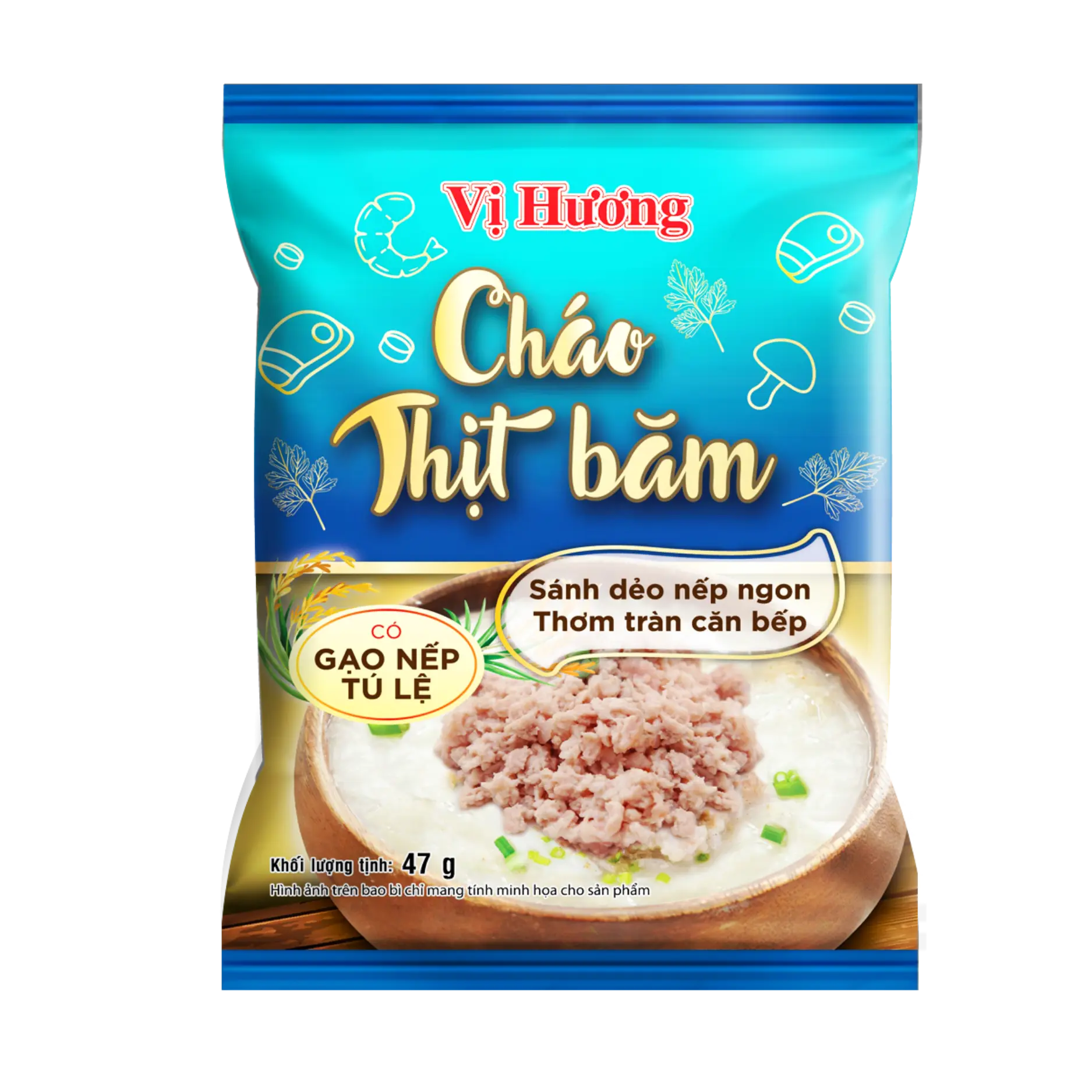 CHÁO THỊT BĂM